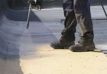Coating systems over Elk Grove spray foam roof systems